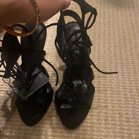 Zara Shoes - Zara lace up gladiator heels